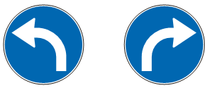 Obavezan smer (varijante)