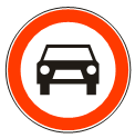 Zabrana za motorna vozila, osim motocikla